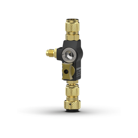 Fieldpiece VC1GE: 1/4" and 5/16" Valve Core Removal Tool with Sight Glass
