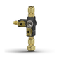 Fieldpiece VC2GE: 1/4" & 5/16" Valve Core Removal Tool w/Dual Ball Valve & Sight Glass