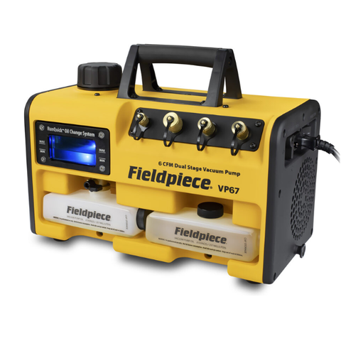 Fieldpiece VP67INT [170 l/m] Vacuum Pump for Air Conditioning & Refrigeration