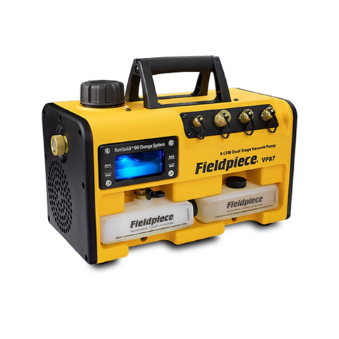 Fieldpiece VP87INT [227 l/m] Vacuum Pump for Air Conditioning & Refrigeration