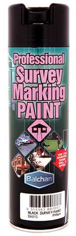 BLACK SPRAY PAINT CAN 350G
