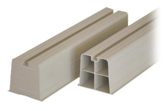 MOUNTING BLOCK 1000MM X 2 INC BOLTS