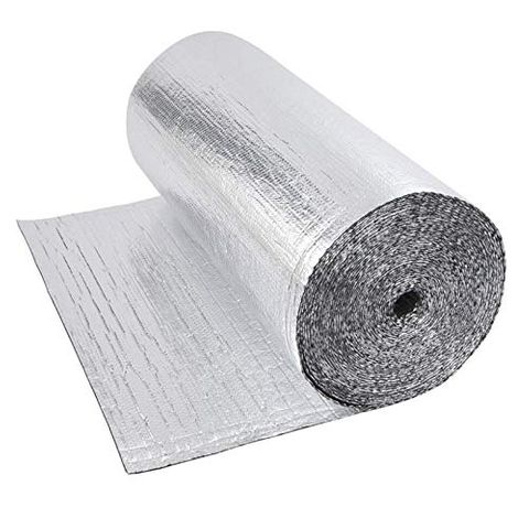 INSULATION 5mmx1000x1mtr ADHESIVE BACK SILVER STICK ON