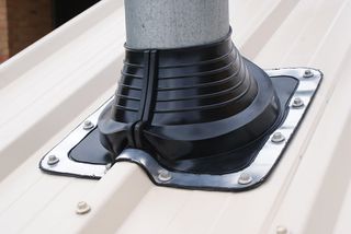 DEKTITE 10QTY 40-90MM BLACK ROOF FLASHING