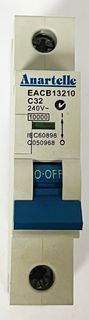 32AMP 1 POLE CIRCUIT BREAKER 6KA