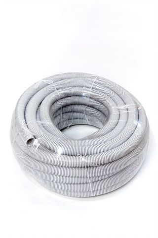 Grey Corrigated Conduit