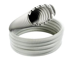25MM GREY CORRIGATED CONDUTE 20M ROLL