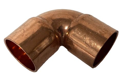 Copper Elbow 1 1/8" ID x 90* Refrig L/R r410a