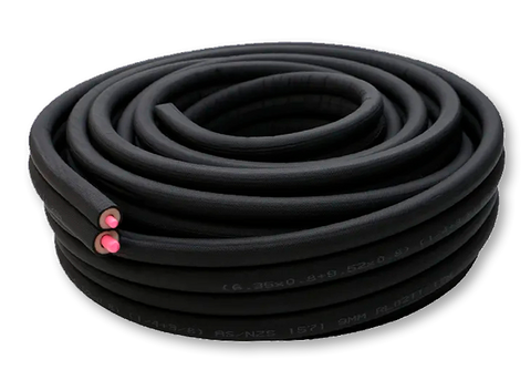 Pair Coil Refrigeration Copper R410A & R32 3/8 X 3/4 20 Metre Roll