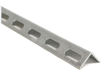 HEAVY DUTY GALVANISED SLOTTED ANGLE 30MM X 30MM X 2.5MM X 3M