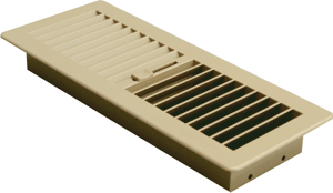 PLASTIC FLOOR REGISTER 300MM X 100MM