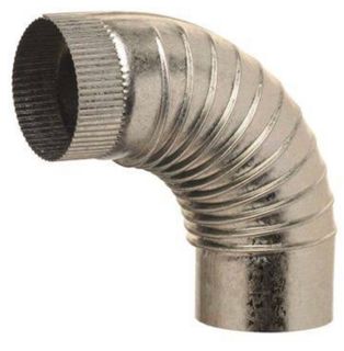 125MM 90 DEGREE CRIMP BEND