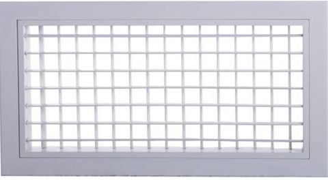 DOUBLE DEFLECTION GRILLE REM CORE 450 X 450
