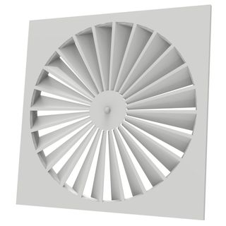 HIGH CAPACITY SWIRL DIFFUSER 595 X 595