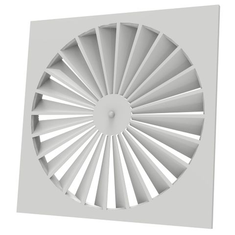 HIGH CAPACITY SWIRL DIFFUSER 595 X 595
