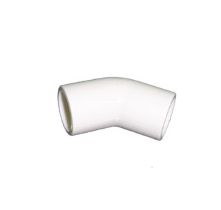 PVC ELBOW 20MM 45 DEGREE