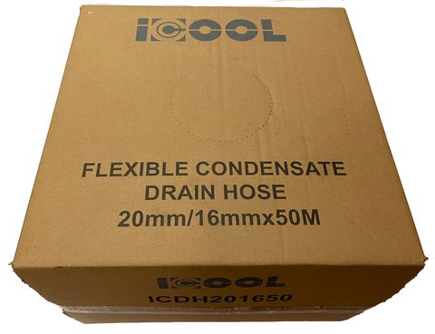 LIGHT DUTY CONDENSATE DRAIN HOSE 20MM/16MM X 50MTR