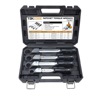 TEKEDGE TORQUE WRENCH KIT 1/4 - 5/8