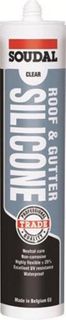 ROOF & GUTTER SILICONE CLEAR SOUDAL (BOX OF 12)