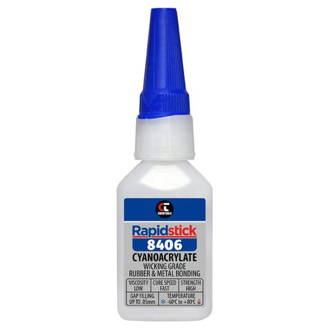 Chemtools Cyanoacrylate SUPERGLUE (Wicking Grade, Rubber & Metal Bonding)