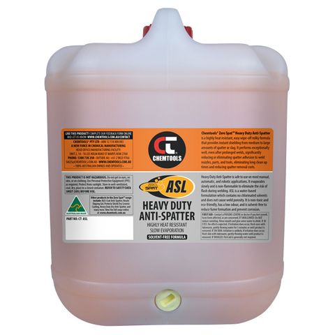 Chemtools Zero Spat™ Heavy Duty Anti-Spatter (Liquid) 20Ltr