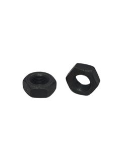 10 x 1.25 CL8 Fine Hex Nut Black