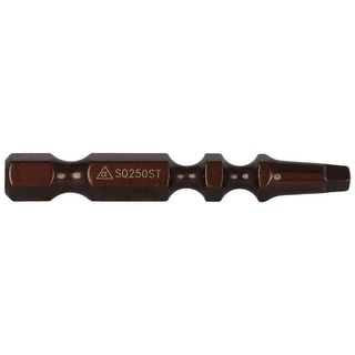 Square/Rob #2 x 50mm Alpha MAXdrive Torsion Bit