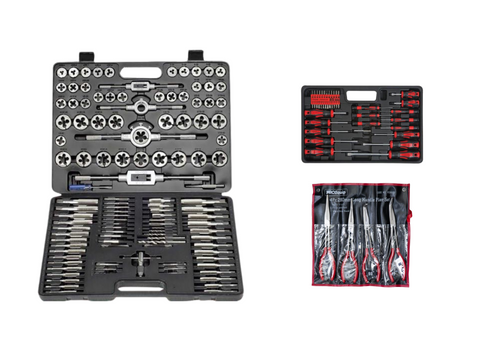 PRO EQUIP Tap&Die /Screwdriver /Plier Set Combo Deal