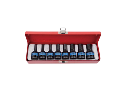 K/TONY 8PC 1/2DR IMPACT HEX BIT SOCKET SET