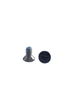 #4-40 x 1/2 UNC Countersunk Machine Screw 304 Stainless Steel Phillips