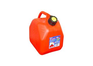 10 Litre Red Container - Squat Type - Petrol