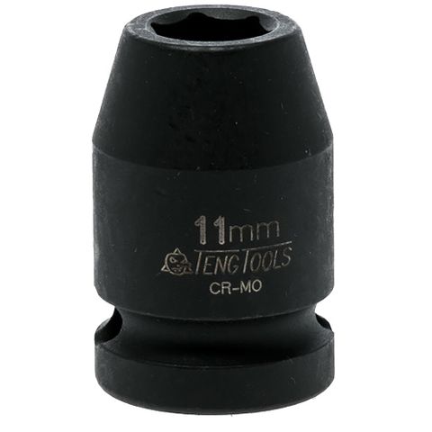 1/2in Dr. Impact Socket 11mm DIN -Teng