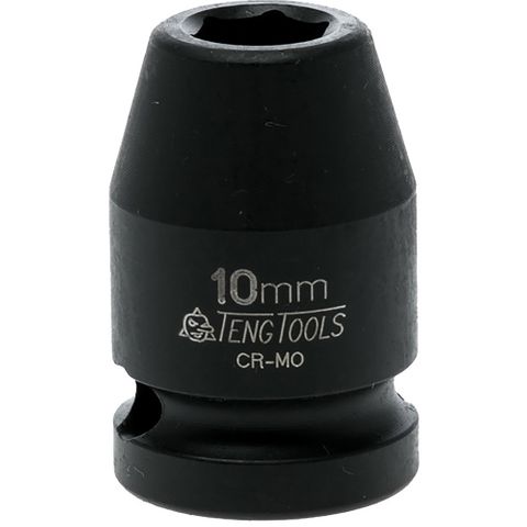 1/2in Dr. Impact Socket 10mm DIN -Teng