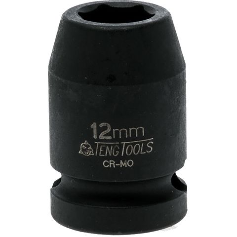 1/2in Dr. Impact Socket 12mm DIN -Teng