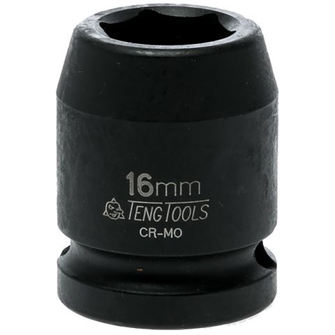 1/2in Dr. Impact Socket 16mm DIN -Teng