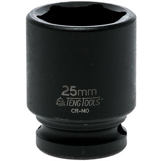 1/2in Dr. Impact Socket 25mm DIN -Teng