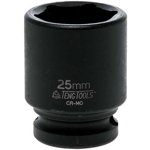 1/2in Dr. Impact Socket 25mm DIN -Teng