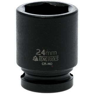 1/2in Dr. Impact Socket 24mm DIN -Teng