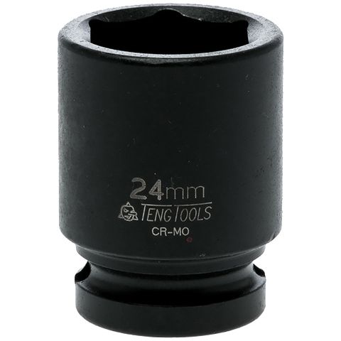 1/2in Dr. Impact Socket 24mm DIN -Teng