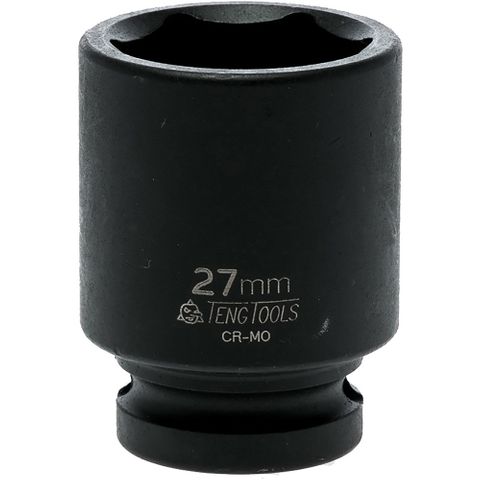 1/2in Dr. Impact Socket 27mm DIN -Teng