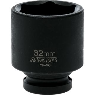 1/2in Dr. Impact Socket 32mm DIN -Teng