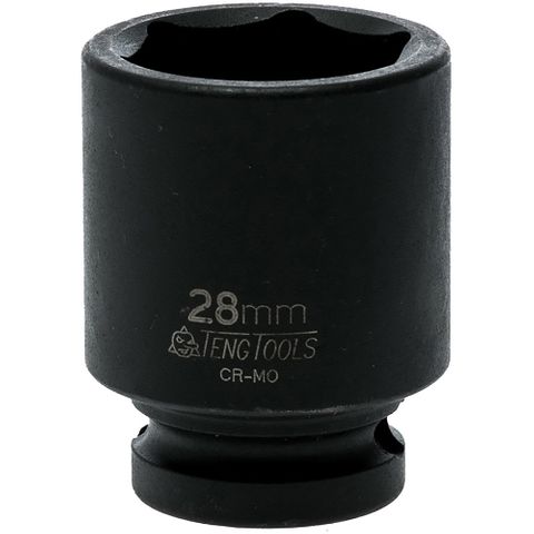 1/2in Dr. Impact Socket 28mm DIN -Teng