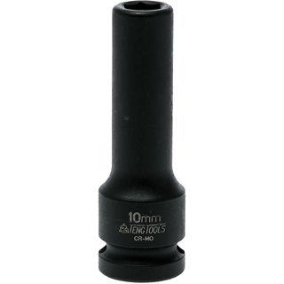 1/2in Dr. Deep Impact Socket 10mm DIN -Teng