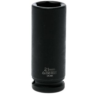 1/2in Dr. Deep Impact Socket 21mm DIN -Teng