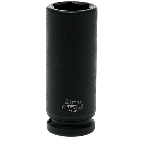 1/2in Dr. Deep Impact Socket 21mm DIN -Teng