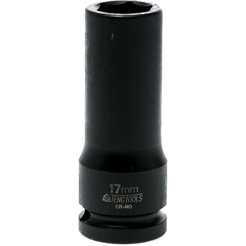 1/2in Dr. Deep Impact Socket 17mm DIN -Teng