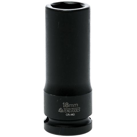 1/2in Dr. Deep Impact Socket 18mm DIN -Teng