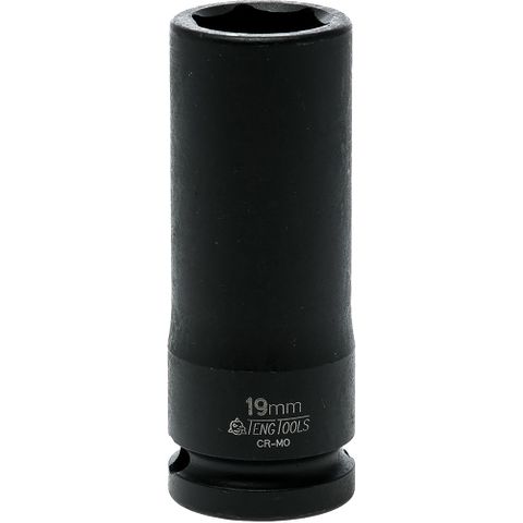 1/2in Dr. Deep Impact Socket 19mm DIN -Teng