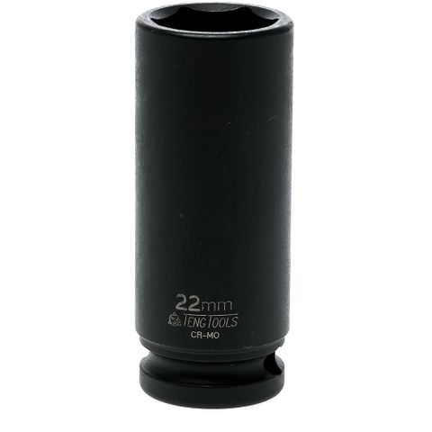 1/2in Dr. Deep Impact Socket 22mm DIN -Teng