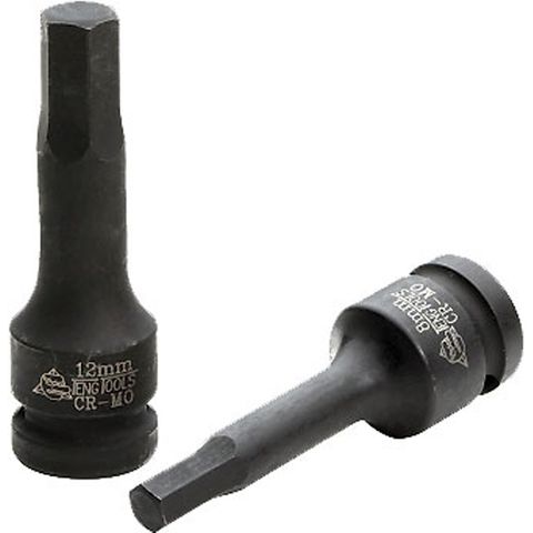 1/2in Dr. Hex Bit Impact Socket 8mm DIN -Teng